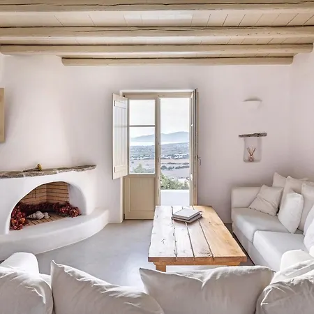 Mandarin - Paros Holiday Villas فيلة Angairiá